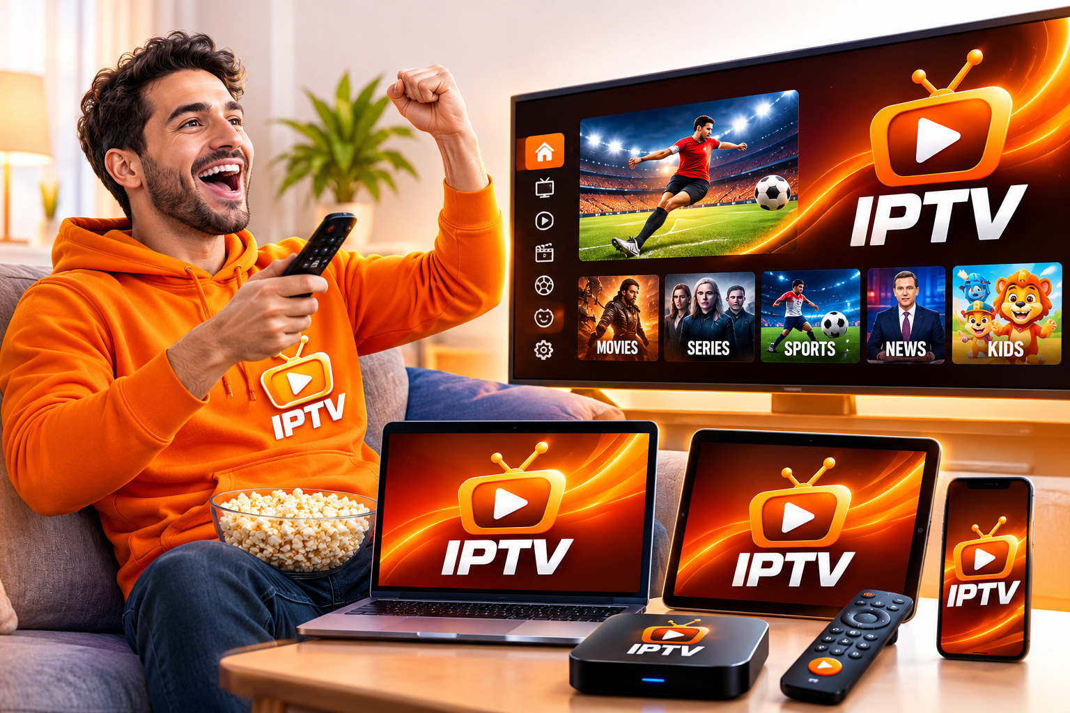 Premium IPTV Streaming Experience